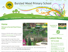 Tablet Screenshot of burstedwoodprimary.org.uk